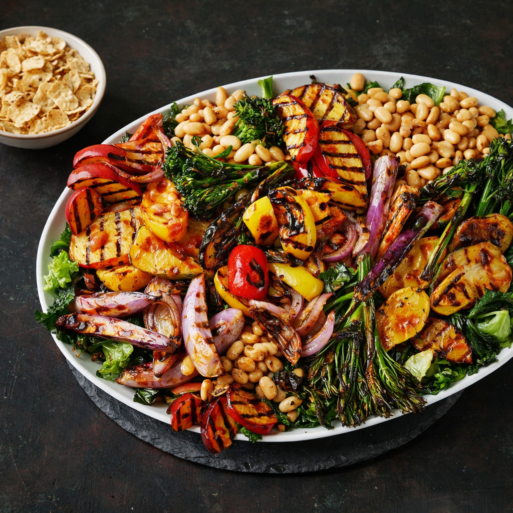 VEGAN CHAR GRILLED SALAD
