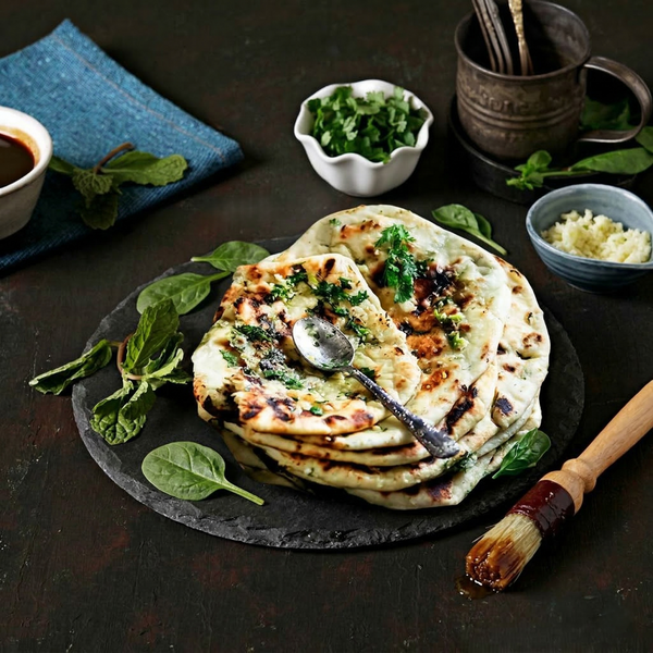 VEGAN CHEESE, GARLIC & SPINACH