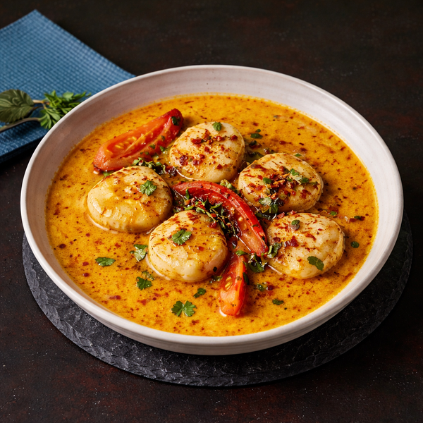 SCALLOPS KORMA